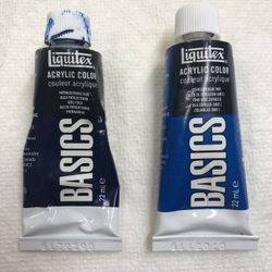 Vintage Liquitex Basics Acrylic Color