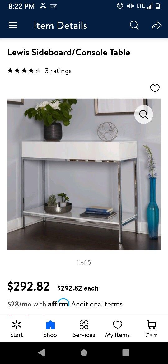 Lewis Console Table