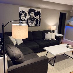 Charcoal Gray Sectional Couch – Ashley Furniture