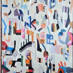 Modern Abstract Large Graffiti Art