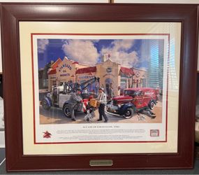 Budweiser-A case of gratitude framed picture