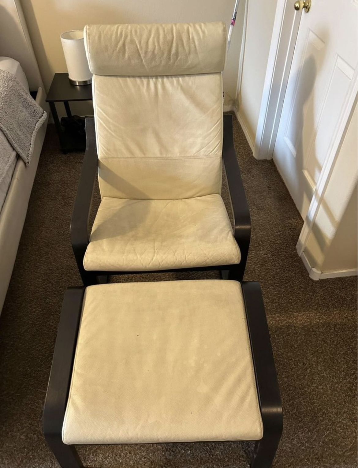 Poang IKEA Chair And Ottoman