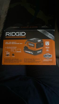 NEW 18V Cordless AC Inverter Kit with 2.0 Ah Lithium-Ion Battery and Charger