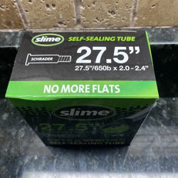 (2)Bike Tire Tubes 27.5 Slime (New)
