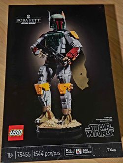 LEGO Star Wars Boba Fett 75(contact info removed)-Piece Set 18+ w/ Display Stand