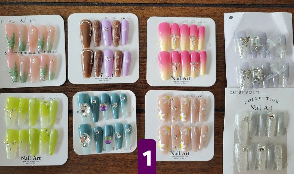 M Size Bundle Nails Medium/Long Length 