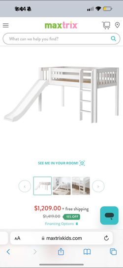 Loft Bed With Slide And Steps