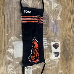 Foco - Nfl Gameday Accessories | Nfl The Bears - Adjustable Mask Color: Black/Orange ...