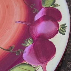 Vintage Gates Round Serving Platter