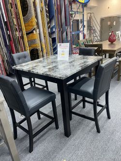 5pc Dinning Table Set $599