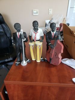 Solid Plastic Jazz Players..