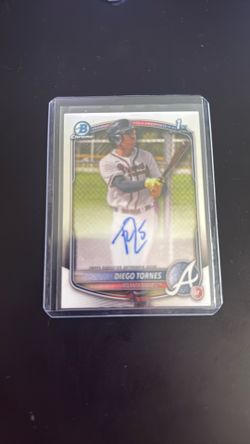 DIEGO TORNES 1st Bowman Auto - 2025 Bowman Chrome #CPA-DT