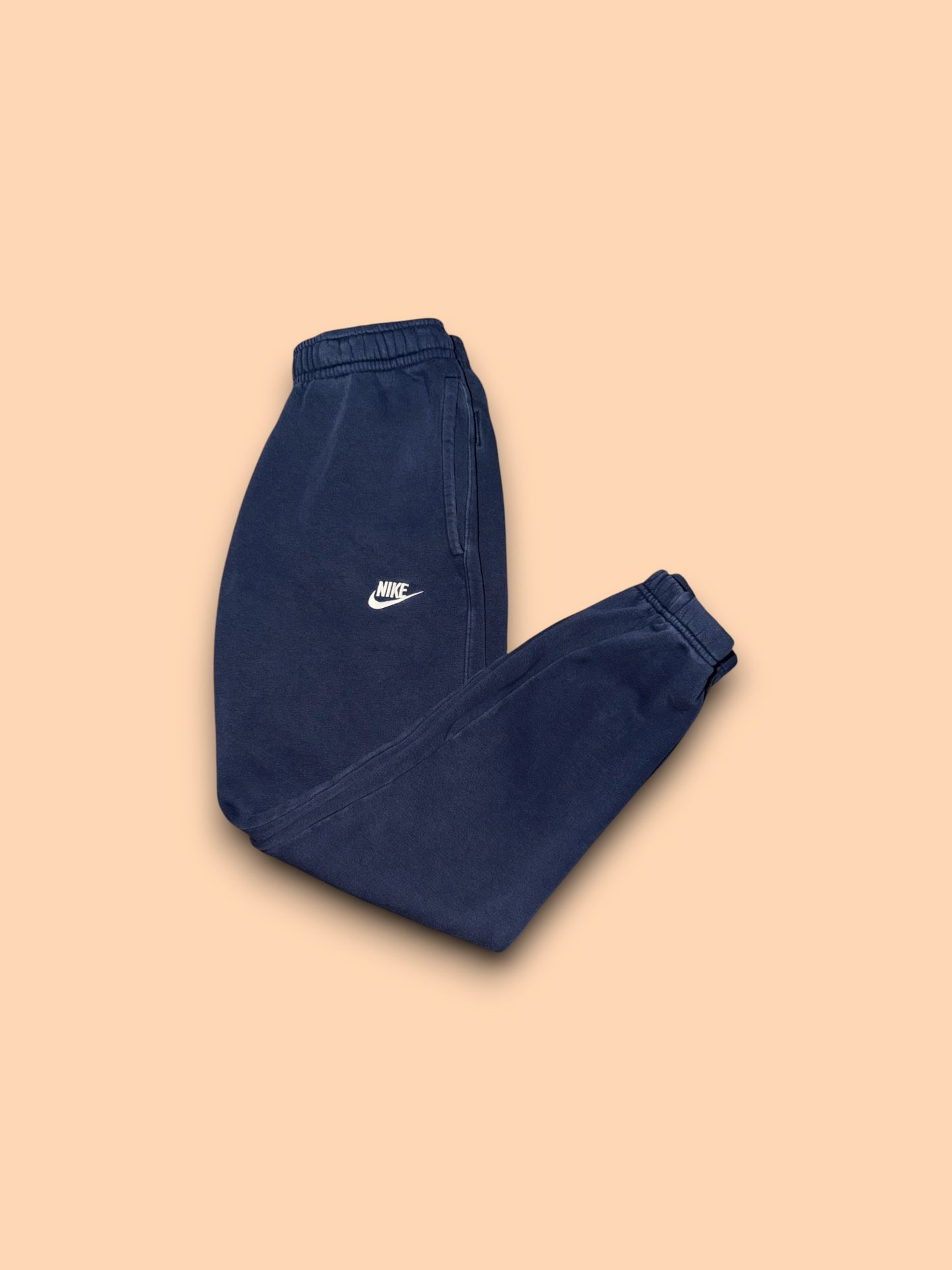 Nike sportswear club fleece tapered sweatpants navy blue XS 