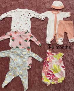 Baby Girl Clothes Newborn-9m