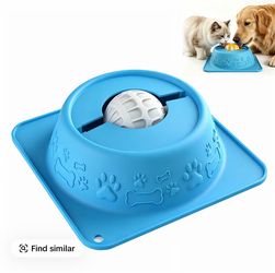 Slow Feeder Dog Lick Bowl - Anti-Slip Liquid Treats Bowl