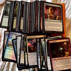 150 Magic The Gathering Cards Mtg With 25 Or So Foils 