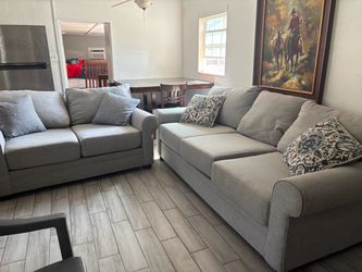 Living Spaces Sofa And Loveseat