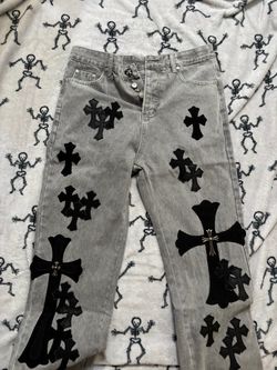 Chrome heart jeans