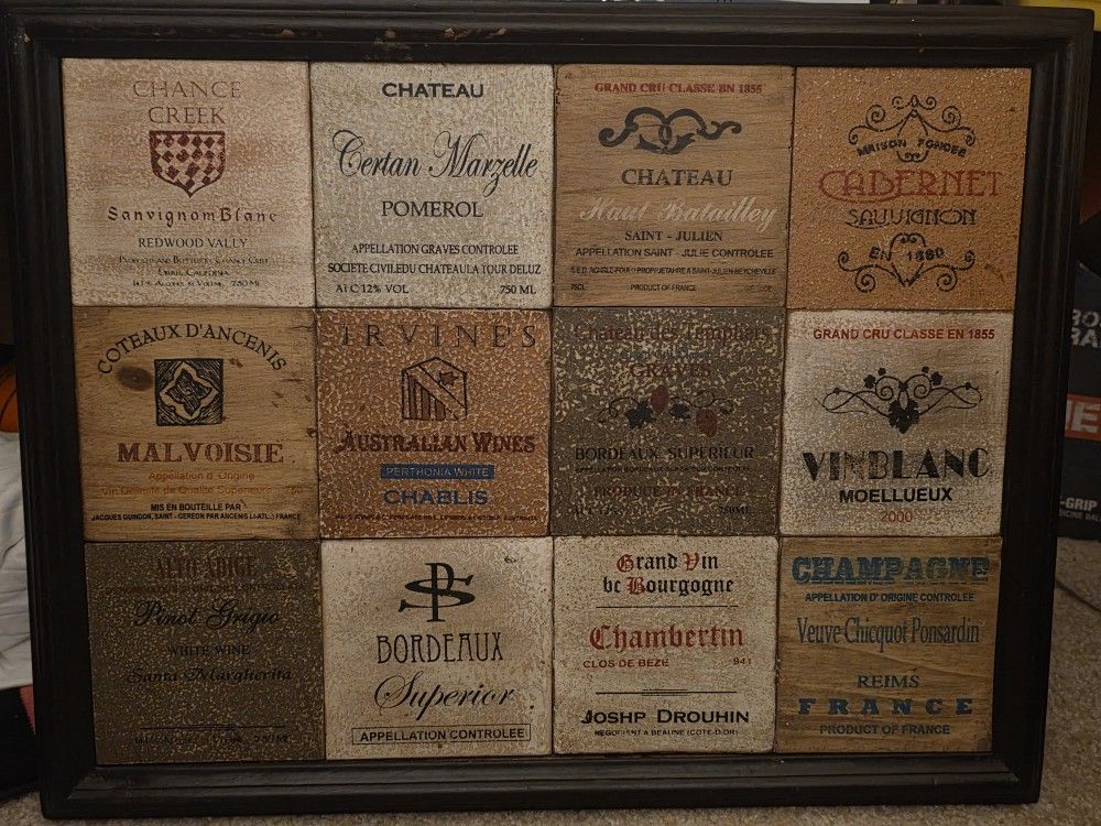 Home Wall Decor Wine
