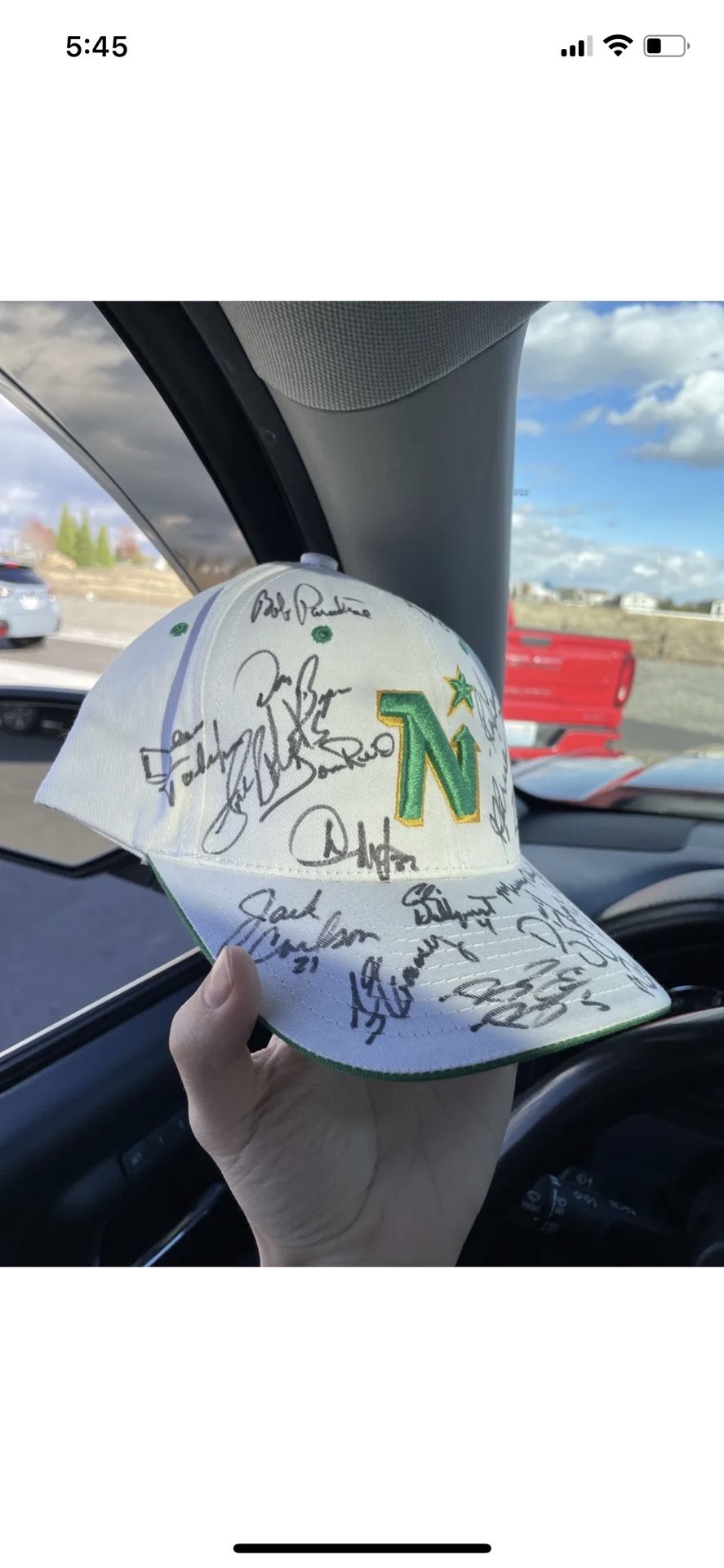 Authenticated Signed Hockey Hat