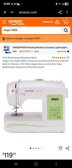 Singer Saw Mate 5400