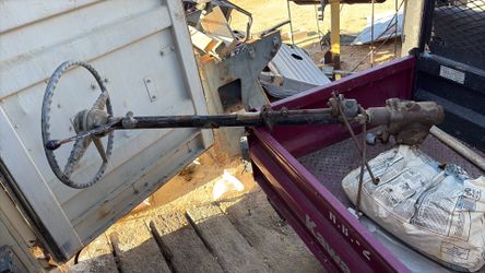 54 Chevy truck 3 speed steering column complete