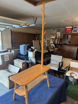 Wooden Entryway Bench with Coat Rack new out the box