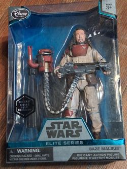 Star Wars Elite Series Baze Malbus Die Cast Figure