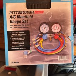 Pittsburgh A/C Manifold Set