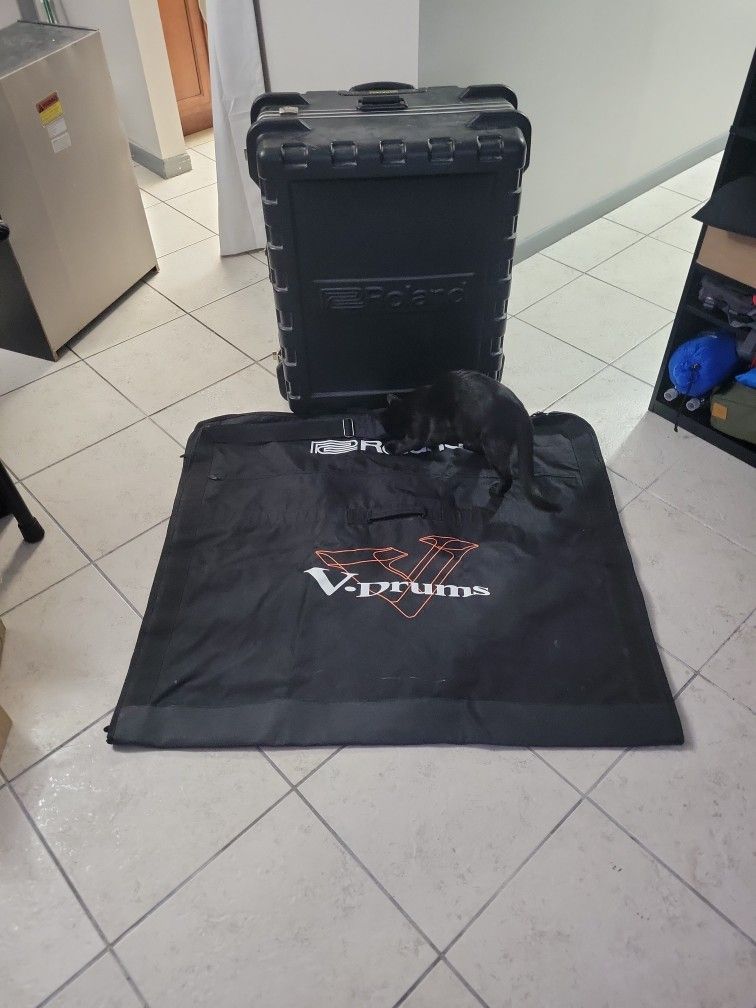 Roland V-drum Travel / Gig / Storage Cases - Hard Shell Plus Rack Bag