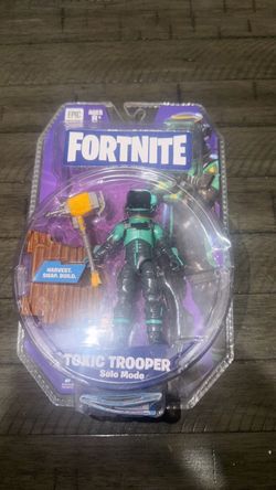 Fortnite Solo Mode Core Figure Pack – Toxic Trooper, a 4-inch collectible action figure by Jazwares