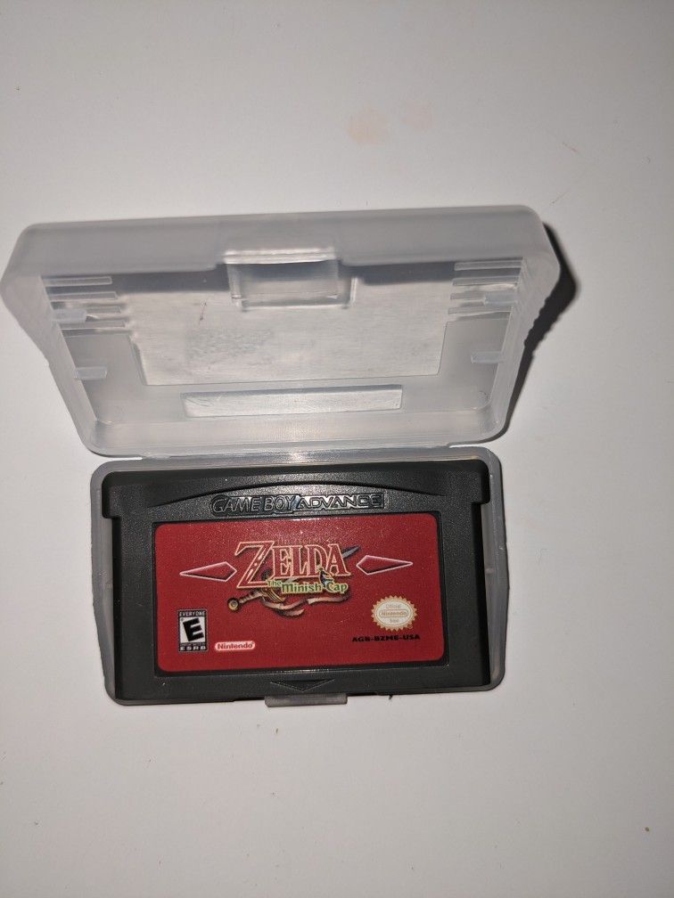 The Legend of Zelda The Minish Cap Game Boy Gameboy Advance Nintendo GBA Cartridge