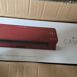 Brand New Silhouette Cameo 4 In Special Edition Red