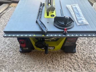 Ryobi ONE hp 18v Table Saw (tool Only)(lost rip fence)