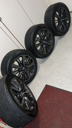 17” Subaru Rims And Tires 5x114.3 Bolt Pattern 