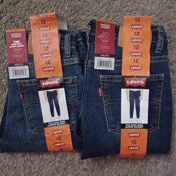 Levis 720 Jeans Size 12 Youth Girls