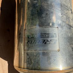 Greddy cat back exhaust  for a 2017 Toyota gr86