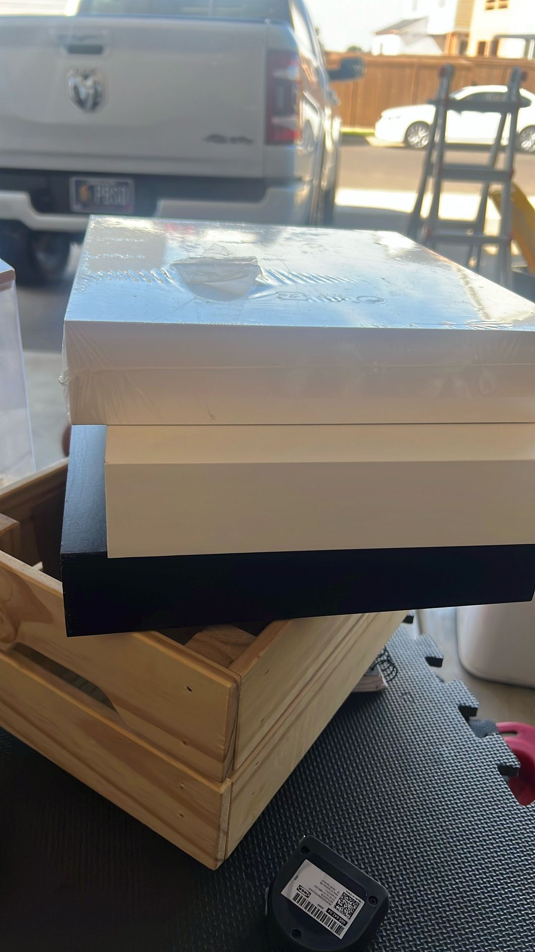 3 Floating IKEA Shelves