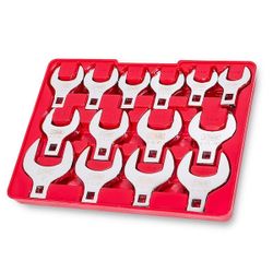 Handyman 1/2 in. Drive SAE Jumbo Crowfoot Wrench Set (14-Piece)