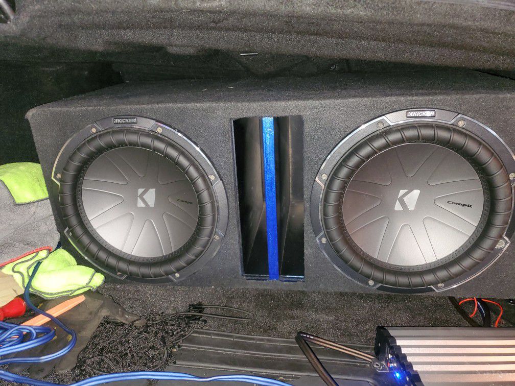 Subwoofer Box for 12 in Subs. BOX ONLY