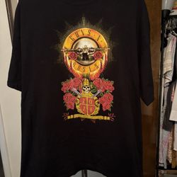2021 Guns N Roses Tour Tee Size XL