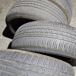 (FOUR) 235 60 18 FALKEN TIRES 75% THREAD  $200 INSTALLED 