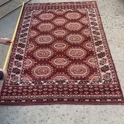 Vintage wool Turkish Rug 54x81 Inches