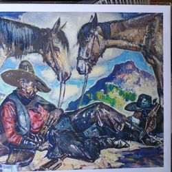 Collier Gallery Lon (Alanzo) Megargee Painting 