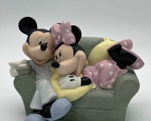 Precious Moments Mickey & Minnie “Together Is The Nicest Place” 6" 2012