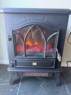 Red Stone Electric Heater