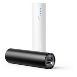 Brand New Portable Charger, 5000mAh Mini Power Bank, S03 2-Pack Pocket Size Fast Charging USB-C (in&Out) Compatible with iPhone Series