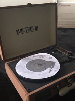 Victrola Record Player