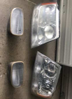 Headlights/Fog Lights Jeep G Cherokee 02