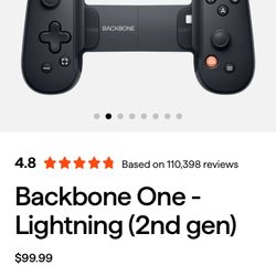 BACKBONE CONTROLLER IPHONE